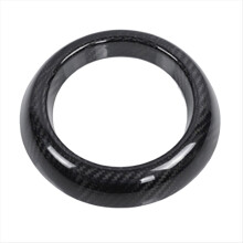 Car Gear Shift Knob Trim Ring Carbon Fiber Frame for MINI F60 Countryman Interior Accessories