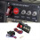 Car 12V Racing Ignition Switch Panel Engine Stop Push Buttons Toggle 4