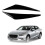 Car Front Headlight Eyebrow Head Light Eyelid Resin for 2017-2019 8