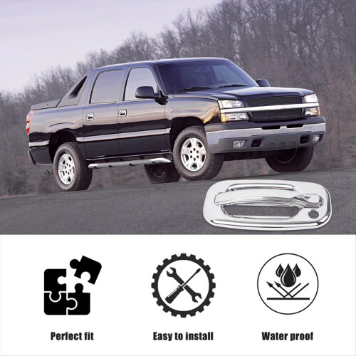 Chrome Door Handle Cover Trim for 1999-2006 2