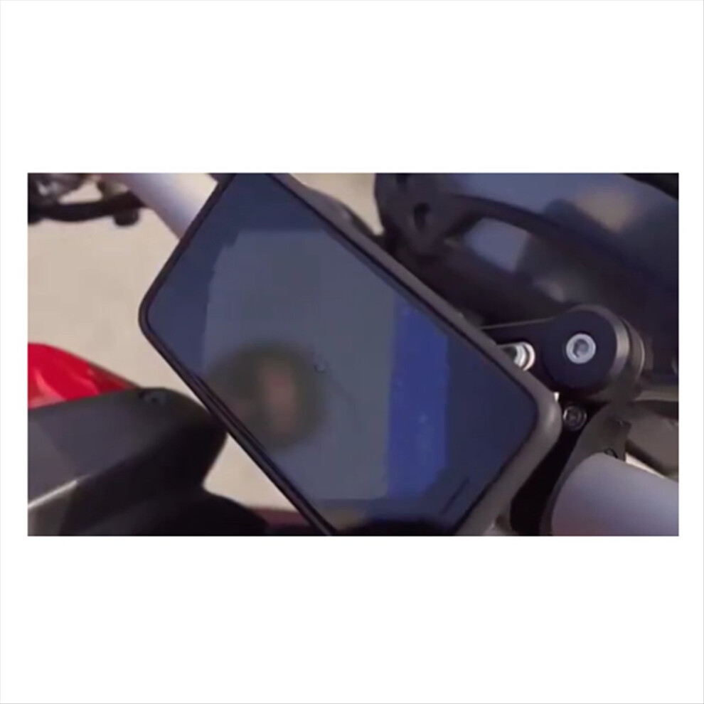 Universal Motorcycle Mobile Phones Bracket Travel Navigation Holder Fixing Clip Anti Shock Light 4852653346327