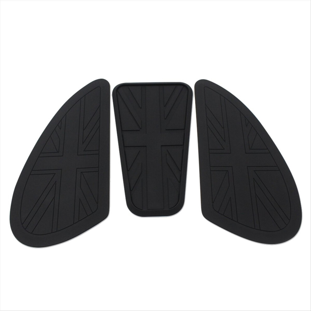 Motorcycle Motor Sticker Gas Tank Protector Sheath Knee Pad Grip Anti-Slip Decal For T100 T120 Balck 4852653366653