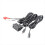 Car Android Navigation Machine AUX Panel TYPE-C+ Input Double USB+AUX Interface Extension Cable Adapter 4