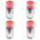 4PCS DN0PDN121 Engine Injector Nozzles Set 105007-1210 Injection Atomizer for DNOPDN121 1