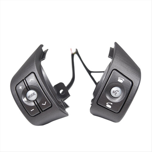 Car Steering Wheel Volume Adjustment Switch Answer Call Button with Wiring Harness for 2009-2011