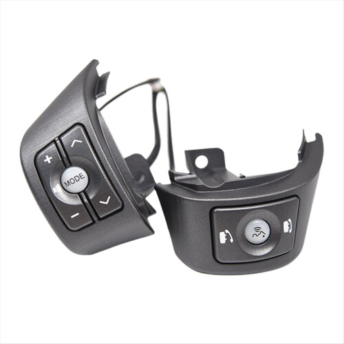 Car Steering Wheel Volume Adjustment Switch Answer Call Button with Wiring Harness for 2009-2011 2