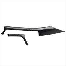 For 3 4 Series F30 F31 F32 F34 2013-2019 Carbon Fiber Central Dashboard Strip Trim+Left Air Vent Outlet Cover Trim