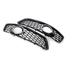 Fog Lights Cover Car Front Bumper Lamp Frame Grille for A3 8P 2009-2013 8P0807682J 8P0807681AA,B