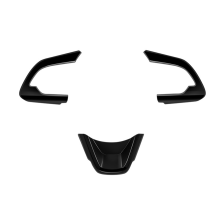 Car Steering Wheel Button Bottom Frame Sticker for SWIFT 2024 2025 Interior Accessories Black