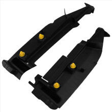 1Pair Side Water Guide Plate 8U0821169 8U0821170 for Q3 2013-2018 Sealing Strip Leaf
