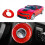 For 2010-2015 Carbon Fiber Switch Key Frame Ignition Engine -Stop Button Cover 5