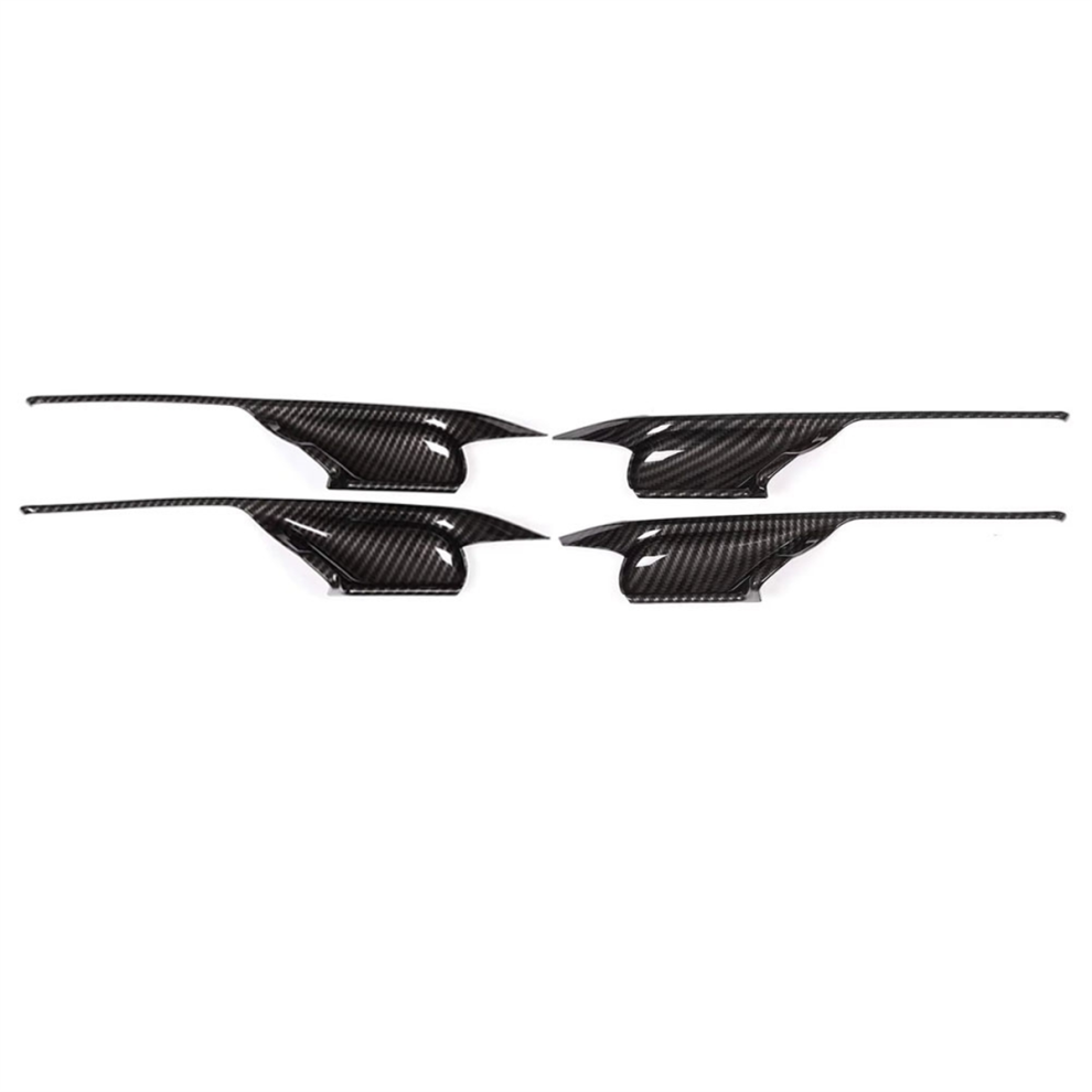 4Pcs Car Inner Door Handle Bowl Trim Sticker For X5 F15 X6 F16 2014-2018 4852720219400