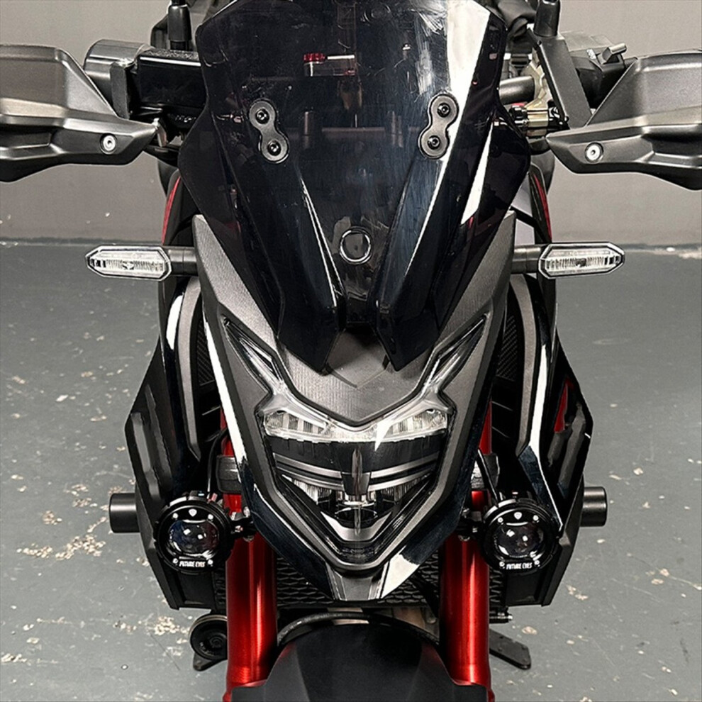 Motorcycle Windshield Airflow Deflector + Phone Navigation Bracket For Cb750 Hornet 2023-2024 4852720234120