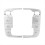 Car Center Control Mouse Decorative Button Sticker Frame for GLB220 GLA200 EQB GLE350 1
