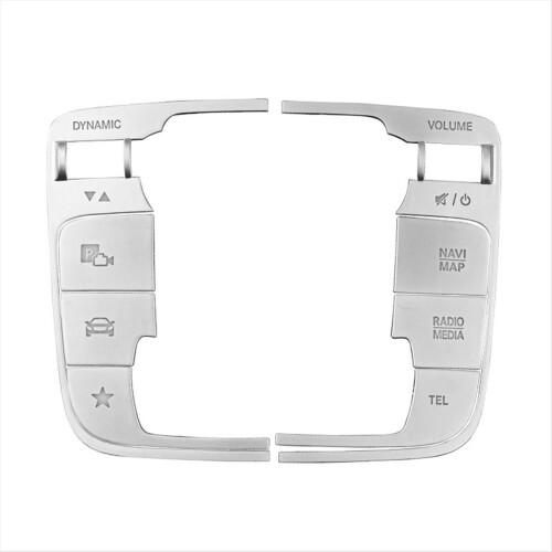 Car Center Control Mouse Decorative Button Sticker Frame for GLB220 GLA200 EQB GLE350
