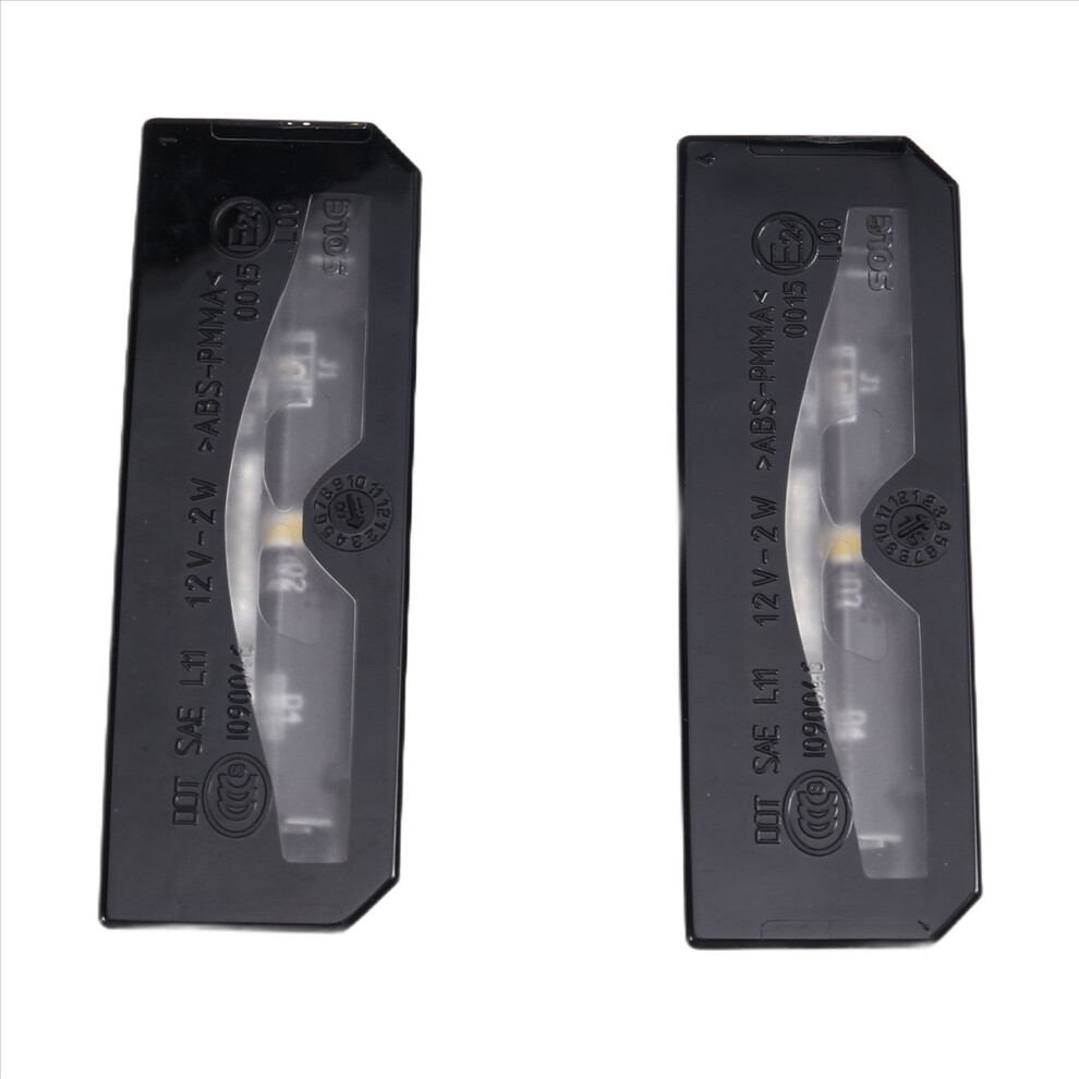 Lr025837 2Pcs Car Rear License Plate Lamp For Evoque L538 2011-2018 Light 4852720225623