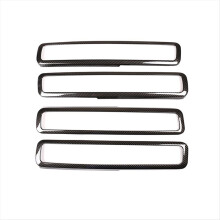 ABS Carbon Fiber Car Door Handle Frame Interior Cover Trim Sticker for G-Class 2019-2020