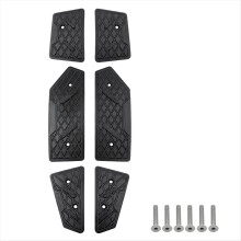 Motorcycle Footrest Aluminum Alloy Anti Slip Footrests Foot Pedal Pegs for C400GT 2018-2024