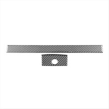 For Ranger 2019-2022 Carbon Fiber Co-Pilot Dash Strip Trim Storage Box Handle Cover Interior Accessories