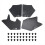 Car Engine Splash Guards Shield Seals for 07-21 Mudguards Front Liner Mud Flaps 1