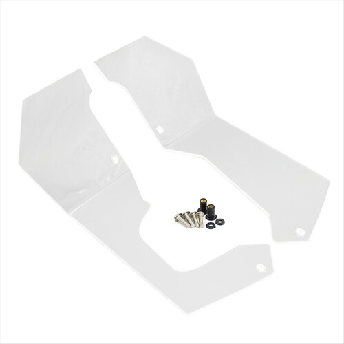 Motorcycle Side Windshield Windscreen Handshield Wind Deflector for VFR1200X Crosstourer 2012-2015 Transparent