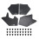 Car Engine Splash Guards Shield Seals for 07-21 Mudguards Front Liner Mud Flaps 8