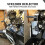Motorcycle Side Windshield Windscreen Handshield Wind Deflector for VFR1200X Crosstourer 2012-2015 Transparent 5