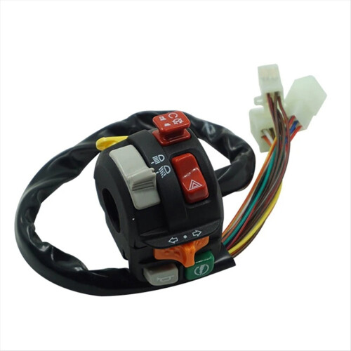 710004040 Motorcycle 7/8in 22mm Handlebar Control Switch for 400-1000 2012-2017 Multifunction 1