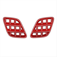Car Dashboard Air Conditioning Outlet Trim Frame Sticker Interior Accessories for Swift 2024,B