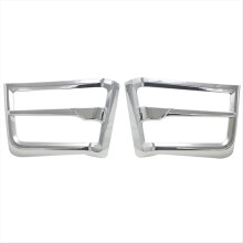 Motorcycle Chrome Speaker Grille Protective Cover Front Mesh Trim for Gold Wing GL1800