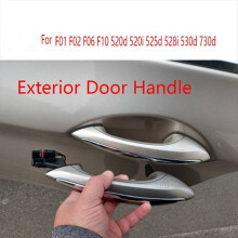 Left+Right Exterior Door Handle for 5 Series F18 GT F07 7 F02 Front Left 51217231931 Right 51217231932