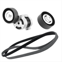Engine Belt Tensioner Pulley Kit for E87 120i E46 E90 E91 316i 318i 320i X1 N46 11287524267 11281440378 11287631810