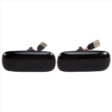 1Pair for A4 B6 B8 B7 A6 S6 Sequential Smoked LED Side Marker Lamp Turn Signal Lights 8E0949127 4E0949128