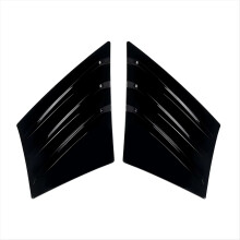 For X3 G45 2025 Car Front Bumper Side Spoiler Lip Splitter Trim Air Vent Canard Body Kit Sticker Accessories