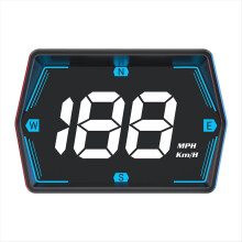 Safety Warning Satellite Speed Measurement GPS Car Mounted HUD Head Up Display