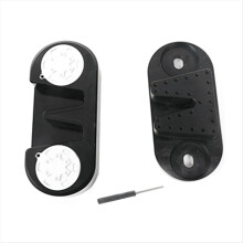 Off-Road Stopper Refitted Spare Anti-Abnormal Sound Sinking for Tank 300 Aluminum Alloy Rear Door Lock,B