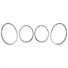 Electroplated Bright Strip Headlight Ring Frame for Flying Spur 2005-2013