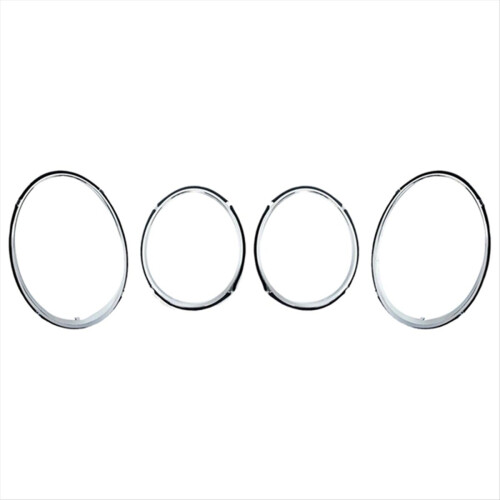 Electroplated Bright Strip Headlight Ring Frame for Flying Spur 2005-2013