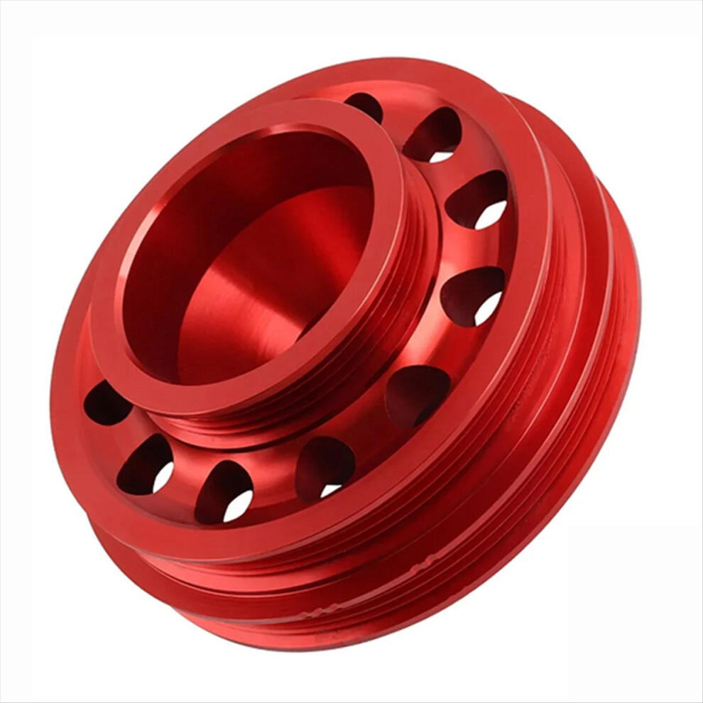 The Best-Selling Racing Aluminum Crankshaft Pulley Was In 1992 For Sohc D15 D16 Light/Red 4851145133889