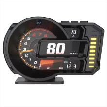 A590 HUD Consumption Turbine Curve Ambient Light Driving Score Multi-Function Head-Up Display Accessories for Car A