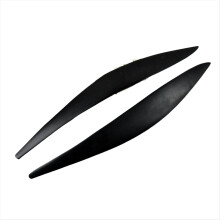 Car Front Headlight Eyebrow Head Light Eyelid Resin Trim Sticker for CLA-Class W117 2013-2019