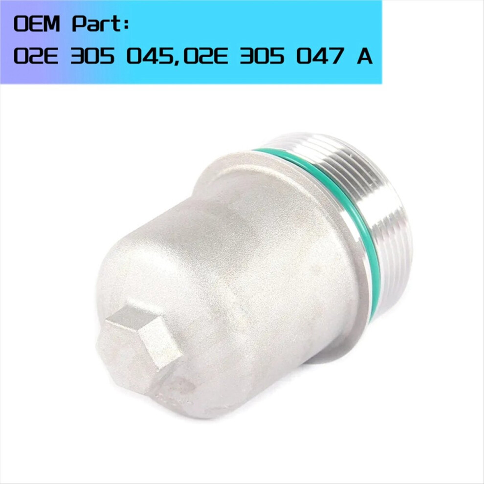 New Automatic Transmission Filter Housing Dq250 02E For A3 Q2 Tt 02E305047a, 02E305045 Silver 4851145101383