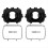 2PCS Headlight Fixing Kit Support Bracket Installation 42437 for 2