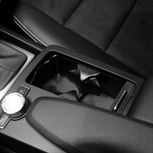 Car Center Console Roller Blind & Water Cup Holder Cover Kits for - W204 W212 A2046807607 A20468047089051 D