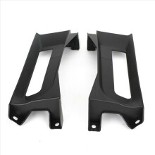 2PCS Front Tow Hook Bezel Block Trailer Hitch Cover 68196982AA for Ram 1500 2013-2018