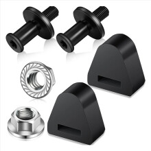 Car Bolt Door Latch with Buffer Block for Accessories