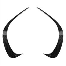1 Pair Car Front Bumper Side Vent Canard Wind Knife Splitter for C-Class W206 2021 2022 C200 C260 C300