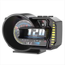 A590 HUD Consumption Turbine Curve Ambient Light Driving Score Multi-Function Head-Up Display Accessories for Car B