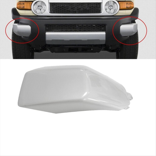 Left Front Bar End Cap Pad Cover 52423-35030 for 2007-2014 Bumper Side Liner Corner Protector Shell 2