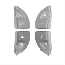 Car Left Right Steering Wheel Buttons Switch for S-Class W220 1998-2005 W215 1999-2006 Gray
